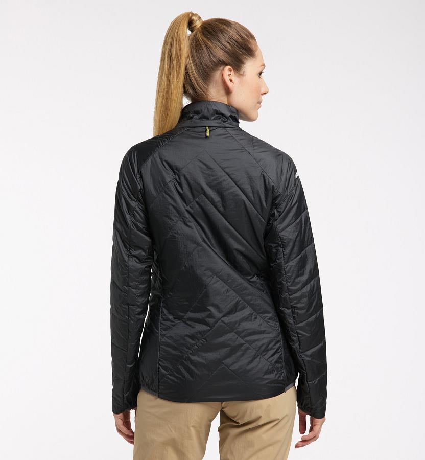 Haglöfs Womens L.I.M Barrier Down Jacket Black New Zealand 96835JGAH